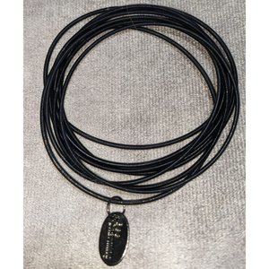 Bee Charming Black Coiled Bracelet Set